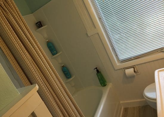 bathroom after