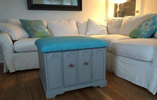 footstool after