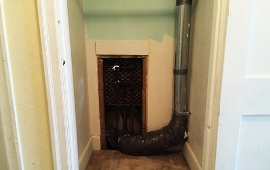 sinkcloset before
