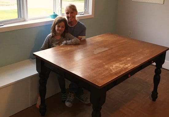 table before